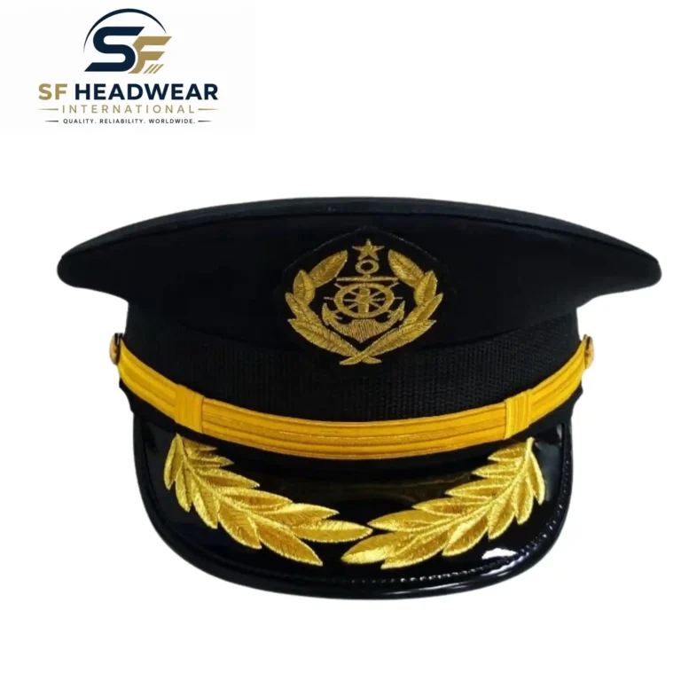 Custom naval officer dress cap