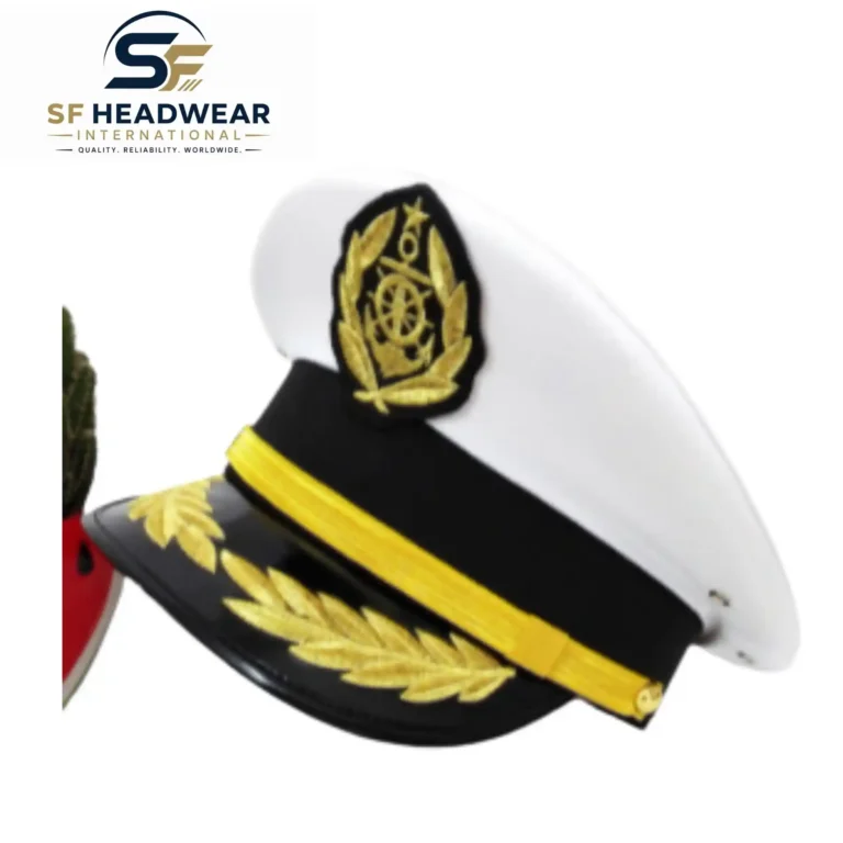 Custom maritime officer dress cap for bulk orders