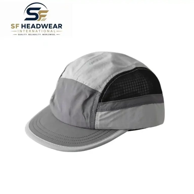Wholesale 5-panel mesh caps