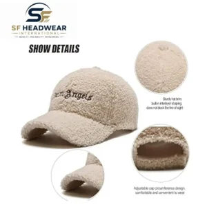 Wholesale winter fleece baseball caps