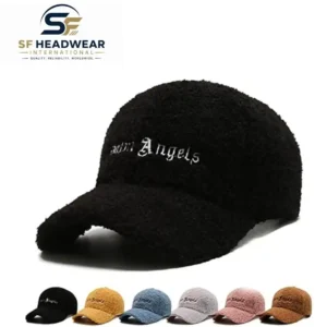 Custom teddy fleece caps for bulk order