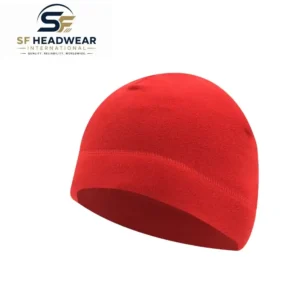 Custom thermal fleece beanies for bulk orders