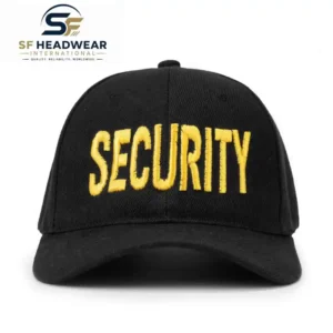 Custom security guard baseball cap