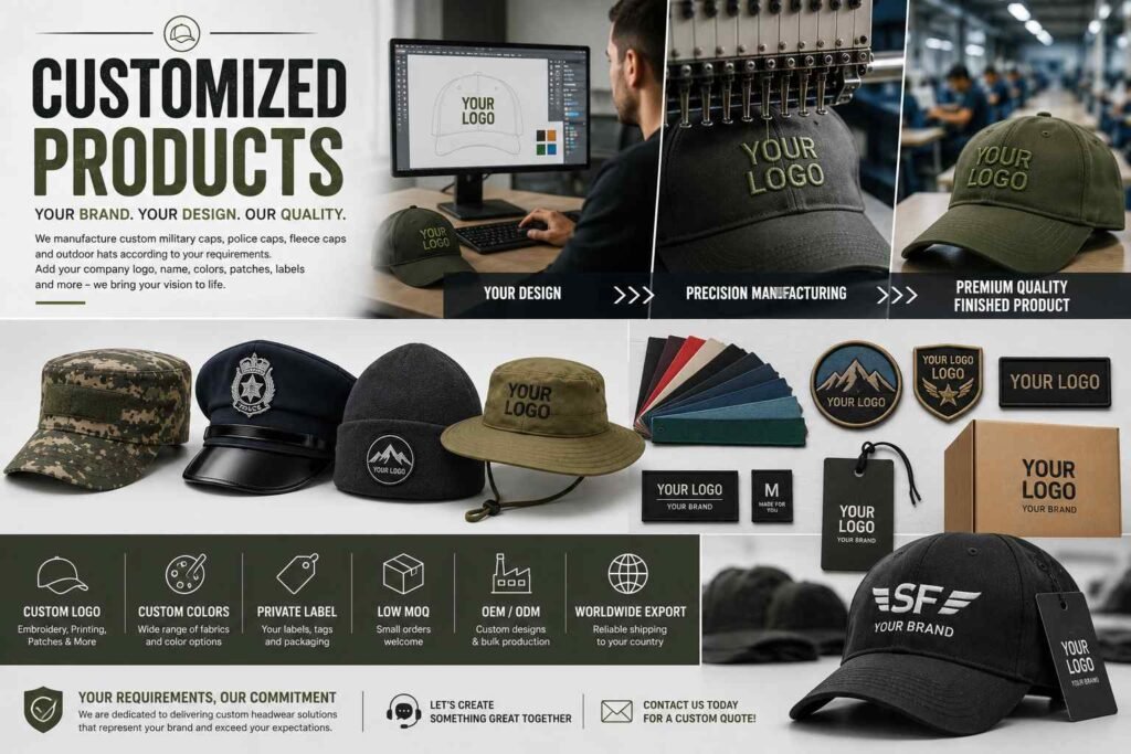 Custom Products SF Headwear International